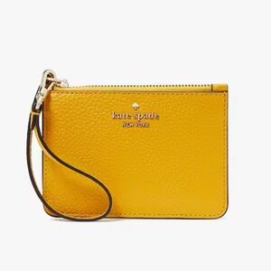 Kate Spade Lena Small Wristlet in 🌼 Dadfodil